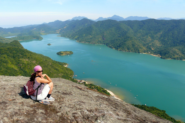 On the top of Pico do Mamanguá On the top of Pico do Mamanguá